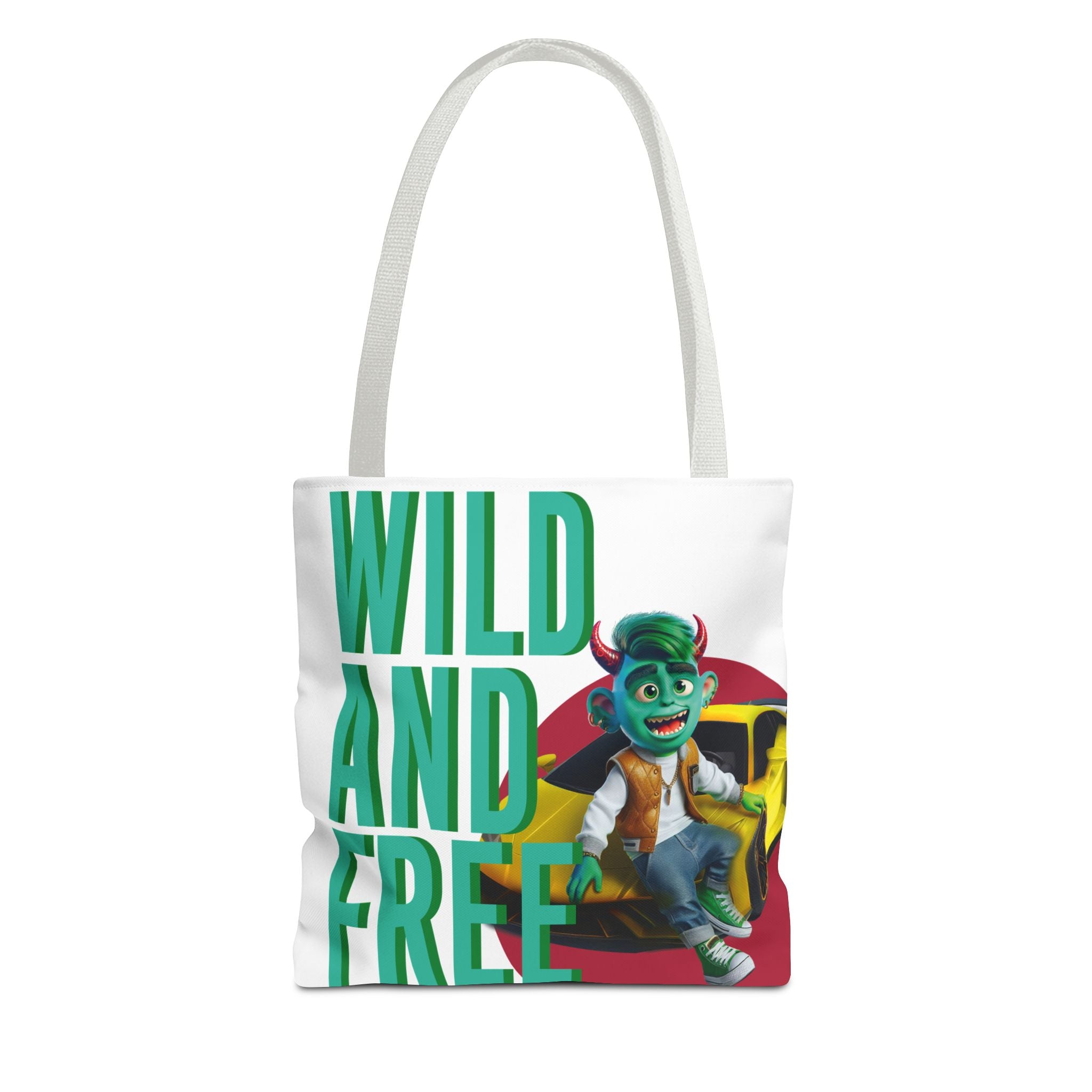 Image of Stylish All-Over Print Tote Bag – Durable & Functional